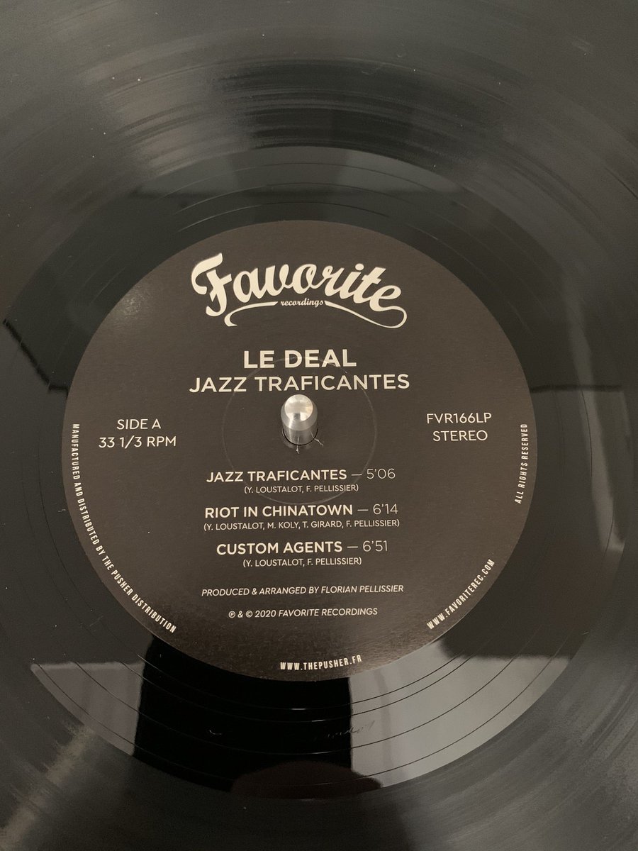 JazzPerigord's tweet photo. A good day with the new musical project from 4 french jazzmen, Le deal. Thank you @FP_Quintet, Yoann loustalot, @malickkoly, Théo Girard for this beautiful album. Recorded at Rudy Van Elder studio  @GelderFrank @FavouriteVinyl #nowplaying #jazzrecording  #jazz https://t.co/rDi3mKmOP7