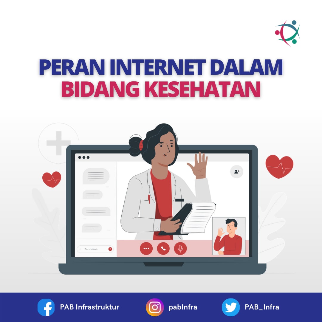 PAB_Infra's tweet image. Berikut beberapa peran internet dalam sektor kesehatan:

1. Memudahkan pasien
2. Mempersingkat waktu
3. Menjangkau lebih luas
4. Sumber informasi kesehatan

Semoga informasi yang kami sampaikan dapat bermanfaat bagi kalian semua.