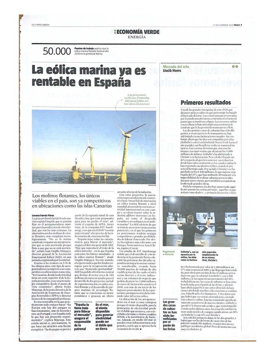 La eólica marina además de rentabilidad, puede ofrecer grandes oportunidades para regenerar biodiversidad y aumentar la captura de CO2;Ocean Ecostructures,una de las startups de nuestro ecosistema, trabaja para llevar al mercado las últimas innovaciones científicas en este campo