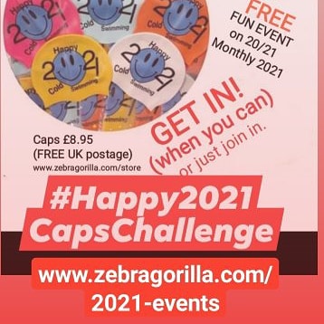 #Happy2021CapsChallenge Join others staying happy 
zebragorilla.com/2021-events 
#freeevent #stayhappy #happyswimming #2021swimming