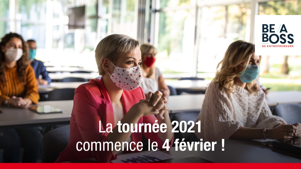 Plus que 1️⃣ 0️⃣ jours pour s'inscrire à la première et prochaine étape de Be a Boss Tours 2021

Candidatures et inscriptions sur be-a-boss.com
#Beaboss2021