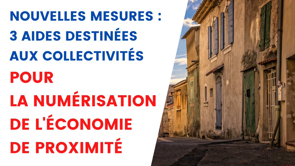 francenumfr's tweet image. ✅ 3 mesures de l'Etat pour aider les territoires dans la numérisation des entreprises de proximité 👇

1️⃣ Cofinancement d’un poste de manager de commerce
2️⃣ Cofinancement de solution numérique pour le commerce
3️⃣ Ingénierie numérique pour le commerce

👉 ow.ly/y3oC50D2cCk