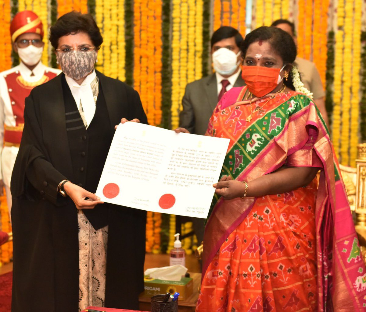 the first woman chief justice of high court