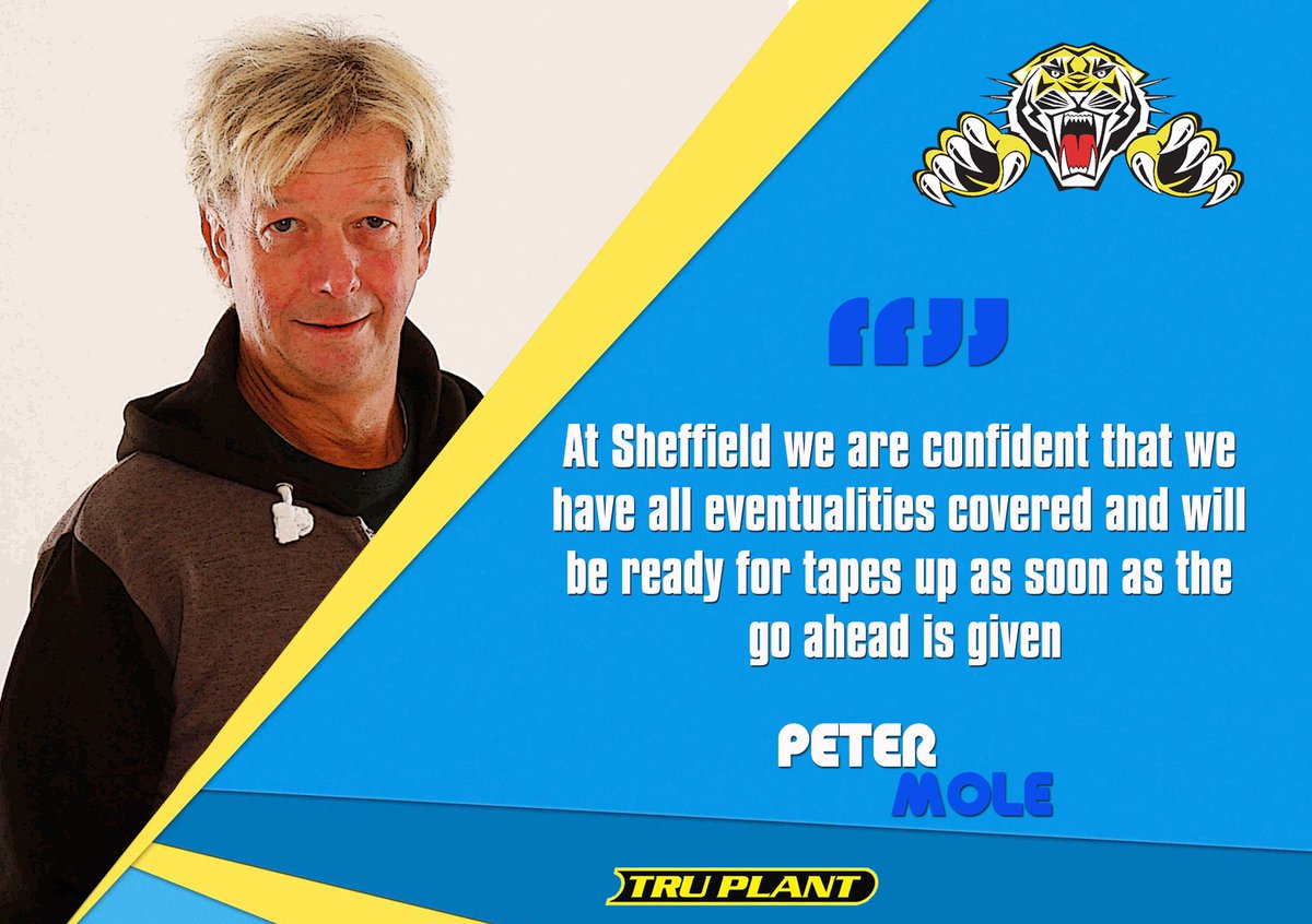 𝙊𝙒𝙉𝙀𝙍’𝙎 𝙐𝙋𝘽𝙀𝘼𝙏 𝙈𝙀𝙎𝙎𝘼𝙂𝙀 |

🐯 JOINT Sheffield Tigers owner Peter Mole is in an upbeat mood... despite a third national lockdown.

And he’s urging fans to look out for each other during another tough spell 💪.

Full message ➡️ sheffield-speedway.com/_mobile/news.p…