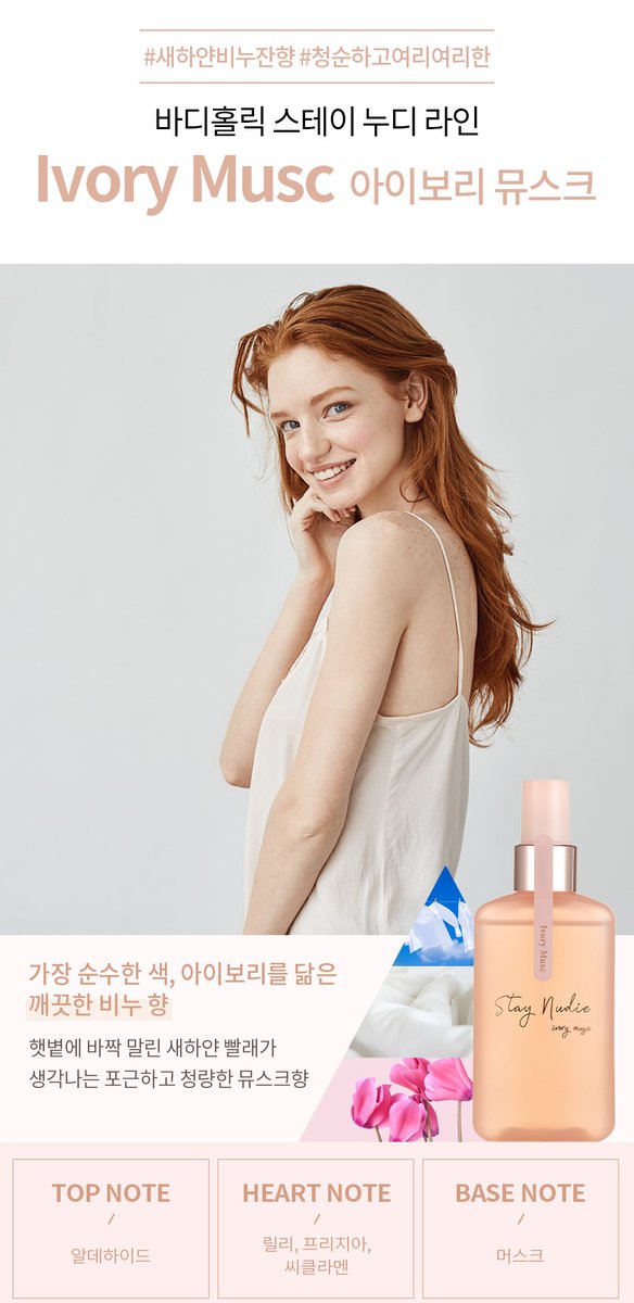 Bodyholic Stay Nudie Hair Body Mist 2025