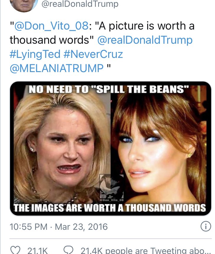 tuggmusic's tweet photo. @tedcruz You are a coward. How do you look your wife and children in their eyes? #didntstandforhiswoman #bitchass https://t.co/UYWeS6YiKM