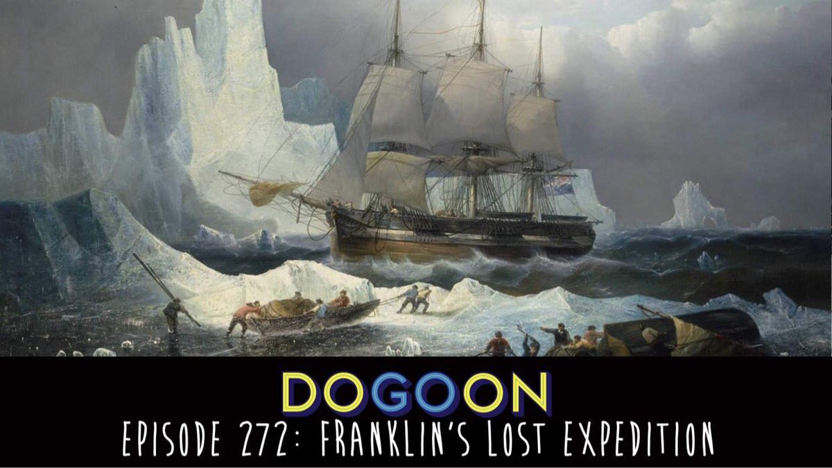 DoGoOnPod's tweet photo. This week’s episode is a mystery tale of a lost Arctic expedition, the best kind of expedition! Not the ‘lost’ part, but Arctic is pretty cool! (Pun intended) https://t.co/HCanhuyjao