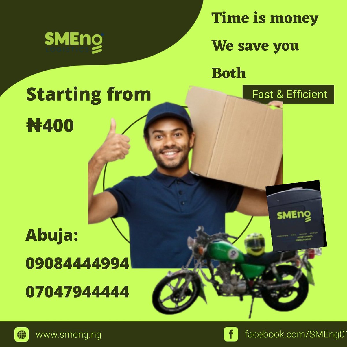SMEng__'s tweet photo. Buy or Sell from anywhere at anytime, we would still help you deliver without any stress.

#smeng01 #smenglogistics #delivery #onlineshopping #abuja #lagos https://t.co/Gz0yEhLHH0