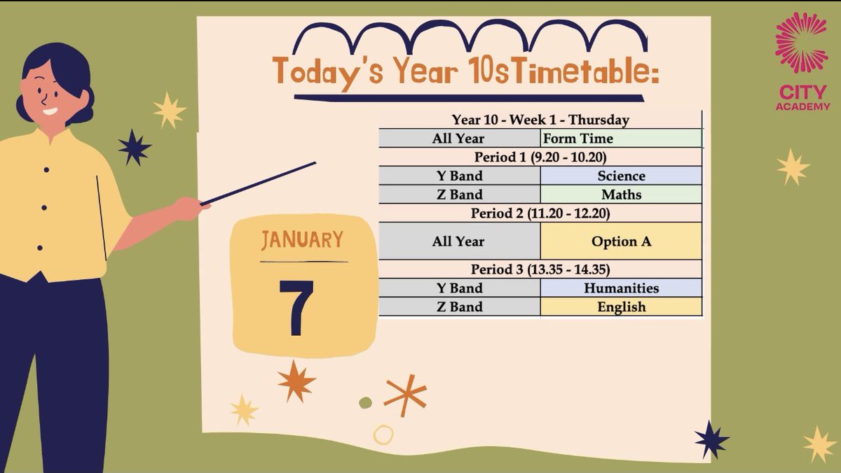 City Academy tweet media