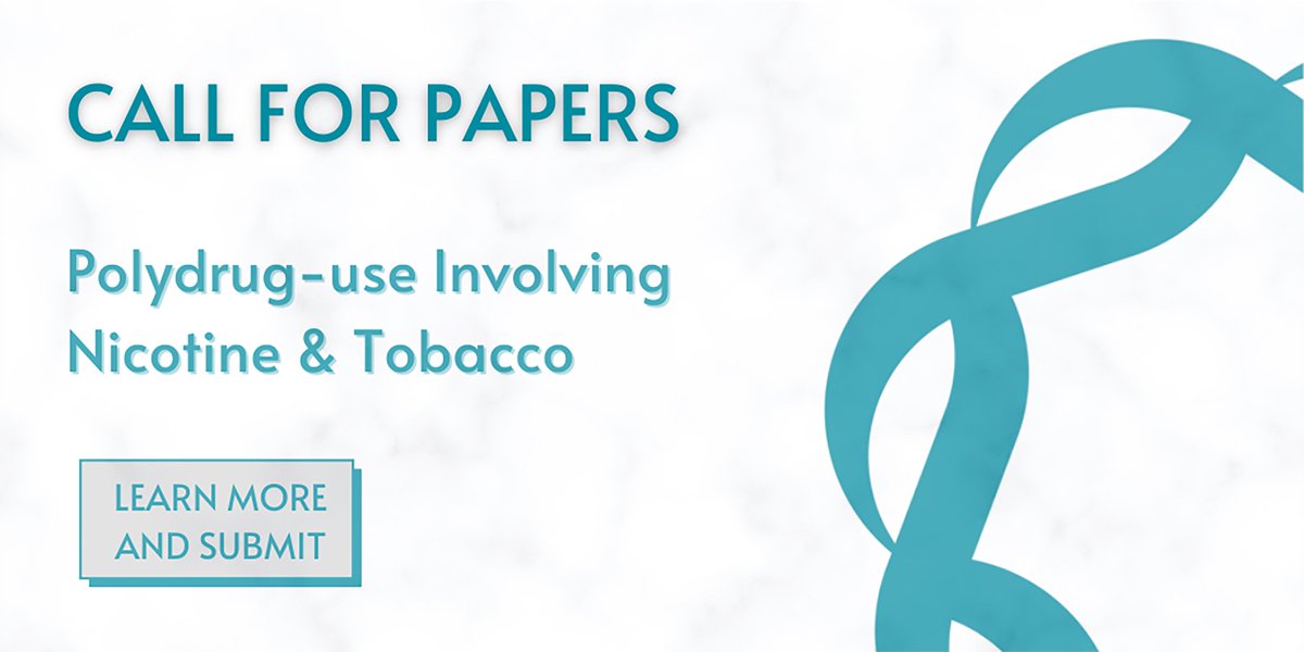 Nicotine & Tobacco Research Journal tweet media
