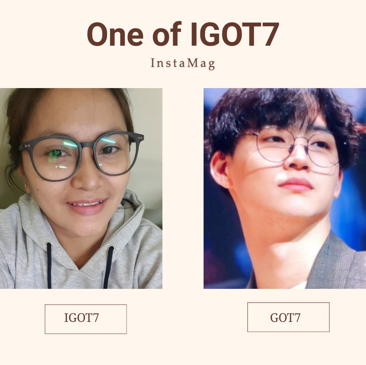 Noreen19861206's tweet image. We trust #GOt7
We just love because of being GOT7💚
Whatever you go we will follow you!
#One_Of_IGOT7
#InstaMagAndroid