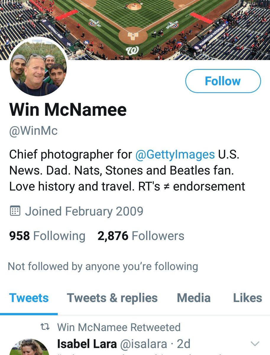 5. So I went in search of the Getty Photo photographer... I share the reply under the MORE post. Notice Chip Somodevilla's comment. He did not take them bc he is on Biden duty. He credits 2 others from Getty.