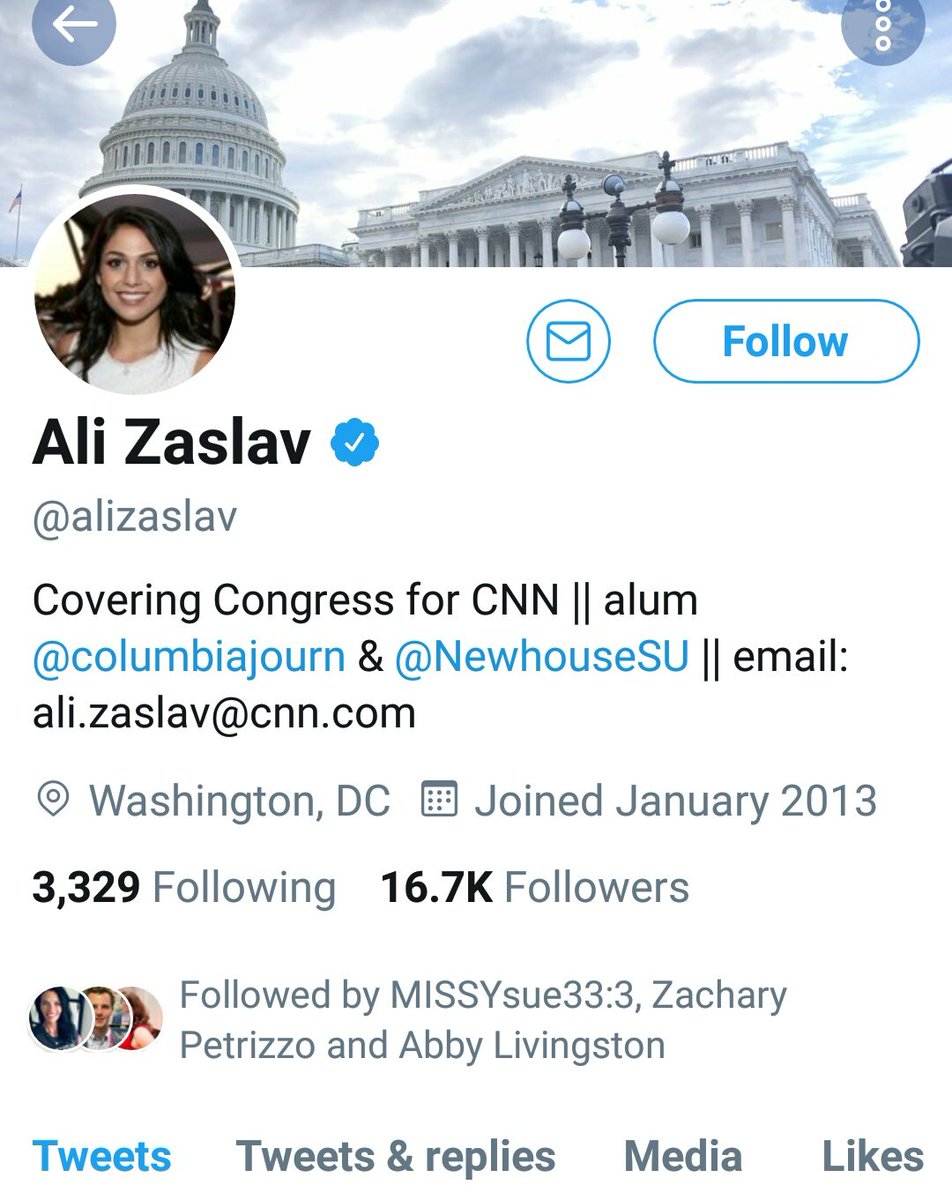 8. Ali Zaslav of CNN was also reporting today but took video from the inside lockdown.