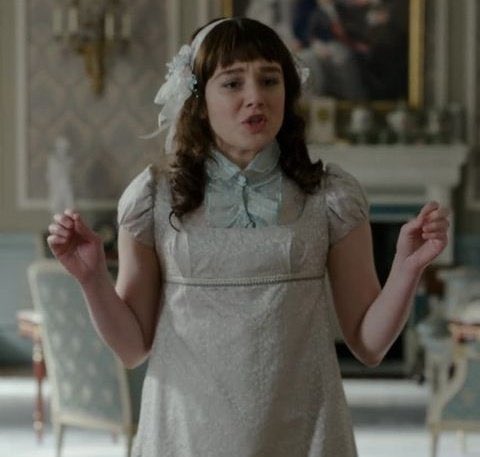 BridgertonNow's tweet photo. Eloise is always such a MOOD. 😂

#bridgertonnetflix #BRIDGERTON https://t.co/FFJ3RX0lJD