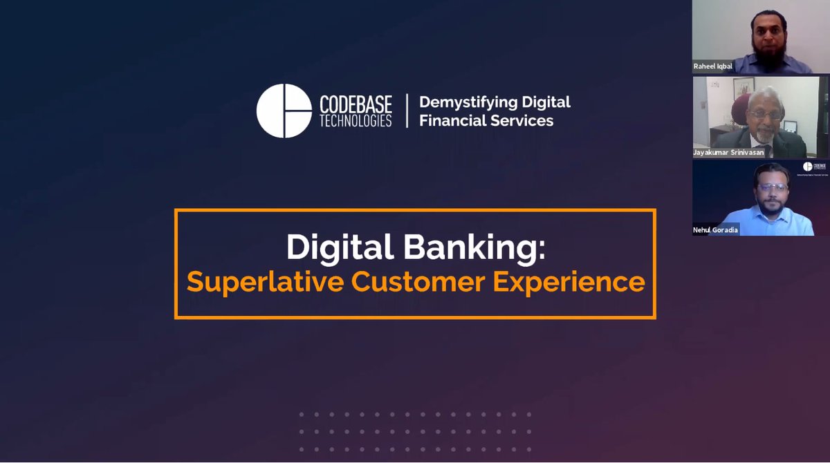 iitcoman's tweet photo. How to deliver a Superlative Digital Banking Experience?

Missed attending the session? You can still watch the recorded session! Here’s the link - https://t.co/QcRTg2V8oA

#CodebaseTechnologies #IITC #Oman #middleeast #digitalbanking https://t.co/lTx6tgdW9D
