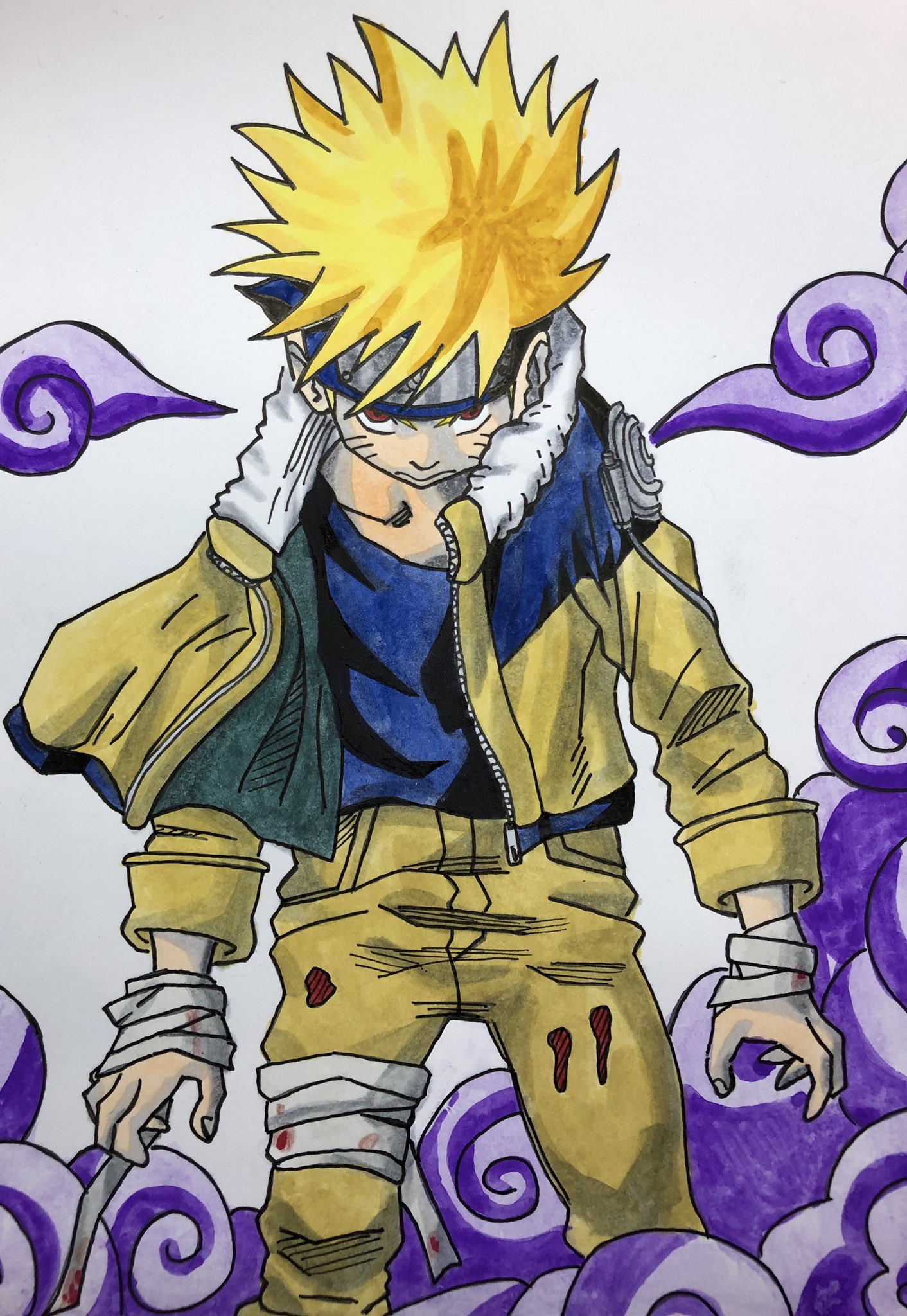 ট ইট র K 堅忍果決 うずまきナルト Naruto うずまきナルト イラスト好きな人と繋がりたい 絵描きさんと繋がりたい