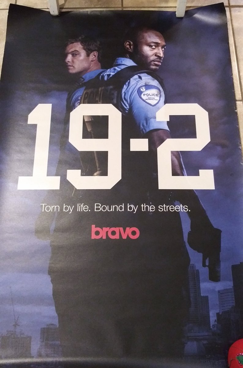 CrackingCopyCA's tweet image. Any fans of #CTV/@BravoTV's @19two, @adrianholmes or @jaredkeeso want this promotional poster I found rolled up in my closet? First come, first served. Great Canadian show, btw, if you haven't seen it #19two