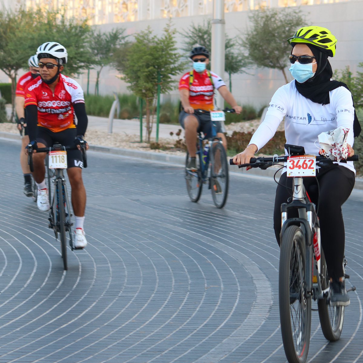 rocdoha's tweet photo. This event gathered all the enthusiastic riders of Qatar, once again. Friends and family were delighted to join each other for exercise and fun. They were all loving the moment. What a perfect way to spend a Friday morning!

#tbt #ROCDoha2020 #ROCFun https://t.co/vK9UDMDlh0