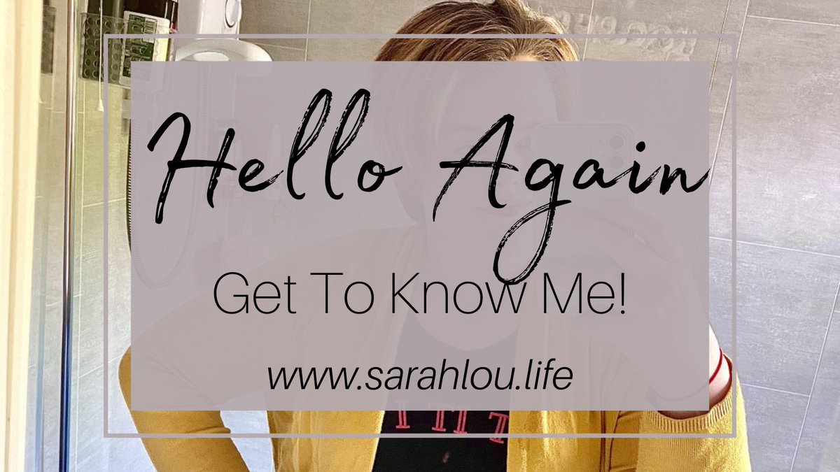 Sarah-Lou π (@sarahloulife) on Twitter photo Hello Again: Updated Get To Know Me
buff.ly/3nmOAoy
@cosyblogclub <a href="/lovingblogs/">Loving Blogs</a> <a href="/bblogrt/">BBlog RT</a> <a href="/grlpowrchat/">Francesca π</a>
#theclqrt #bloggerstribe #nibloggers #beechat #teacupclub Hello Again: Updated Get To Know Me
buff.ly/3nmOAoy
@cosyblogclub <a href="/lovingblogs/">Loving Blogs</a> <a href="/bblogrt/">BBlog RT</a> <a href="/grlpowrchat/">Francesca π</a>
#theclqrt #bloggerstribe #nibloggers #beechat #teacupclub