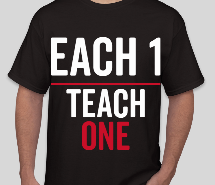 each1teachone's tweet photo. Original E1T1 Shirt https://t.co/3ZXOhsENjm #Ecwid #MyShop https://t.co/URTE97tpy3