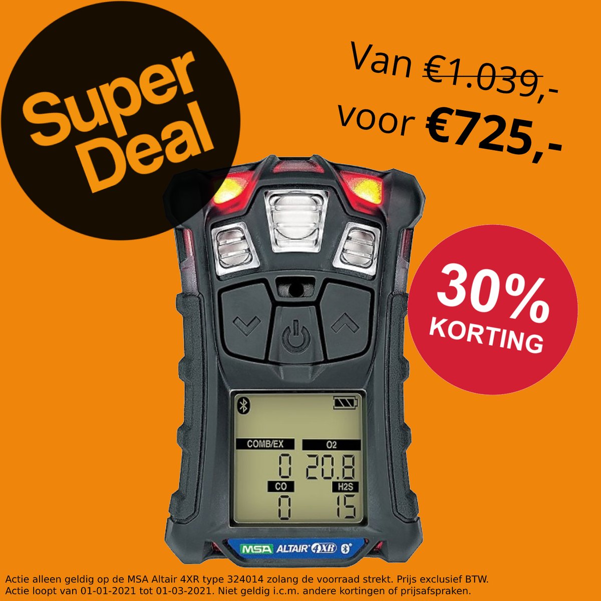 ProCare_Safety's tweet photo. De MSA Altair 4XR Multigasdetector, nu zeer scherp geprijsd! - https://t.co/Uvvko2JpUv https://t.co/17CZMUJXi5