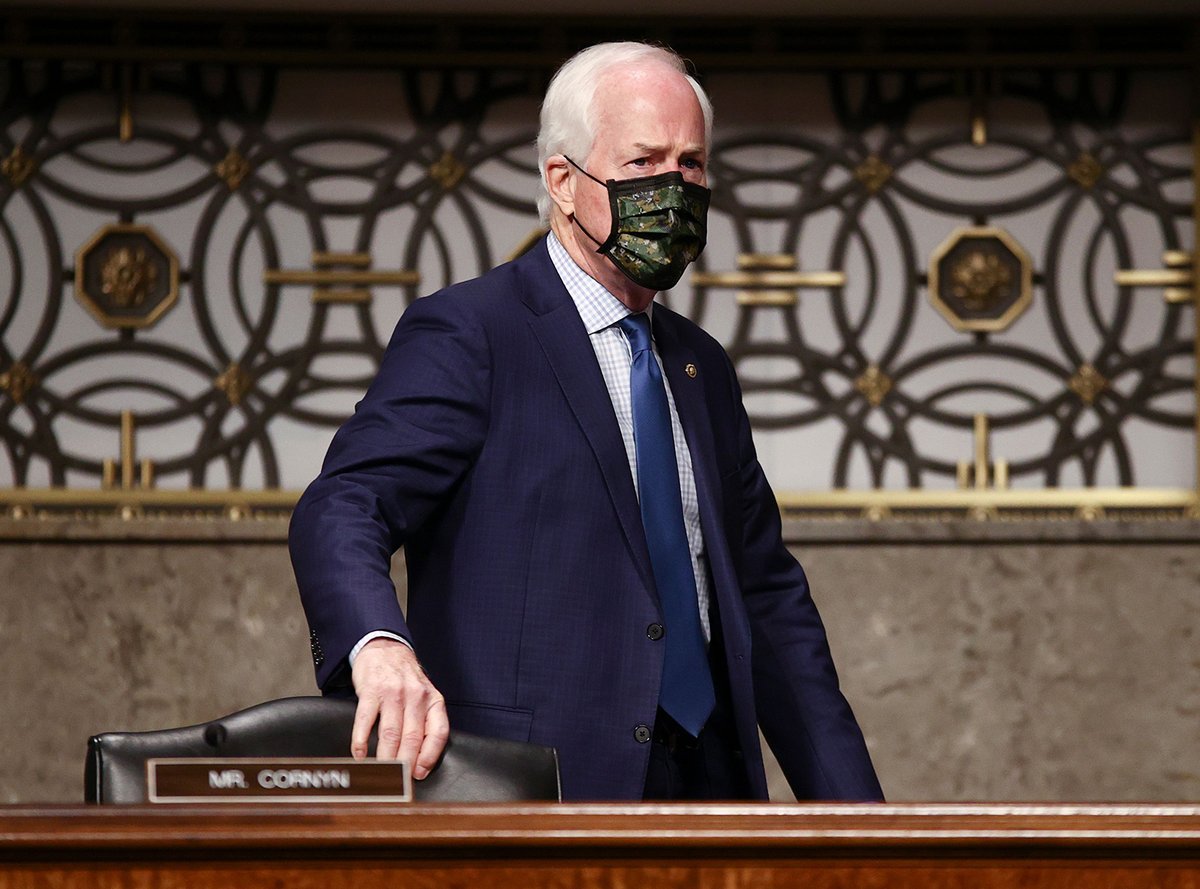 wulalowe's tweet photo. #SenJohnCornyn said that today "we hit bottom" before saying that #Trumpโs rhetoric led to the attack on the Capitol.
I've got a newsflash for you Senator and the rest of the orange turd's enablers . . . the #GOP hit bottom a long, long time ago. https://t.co/OL0laYj4nn