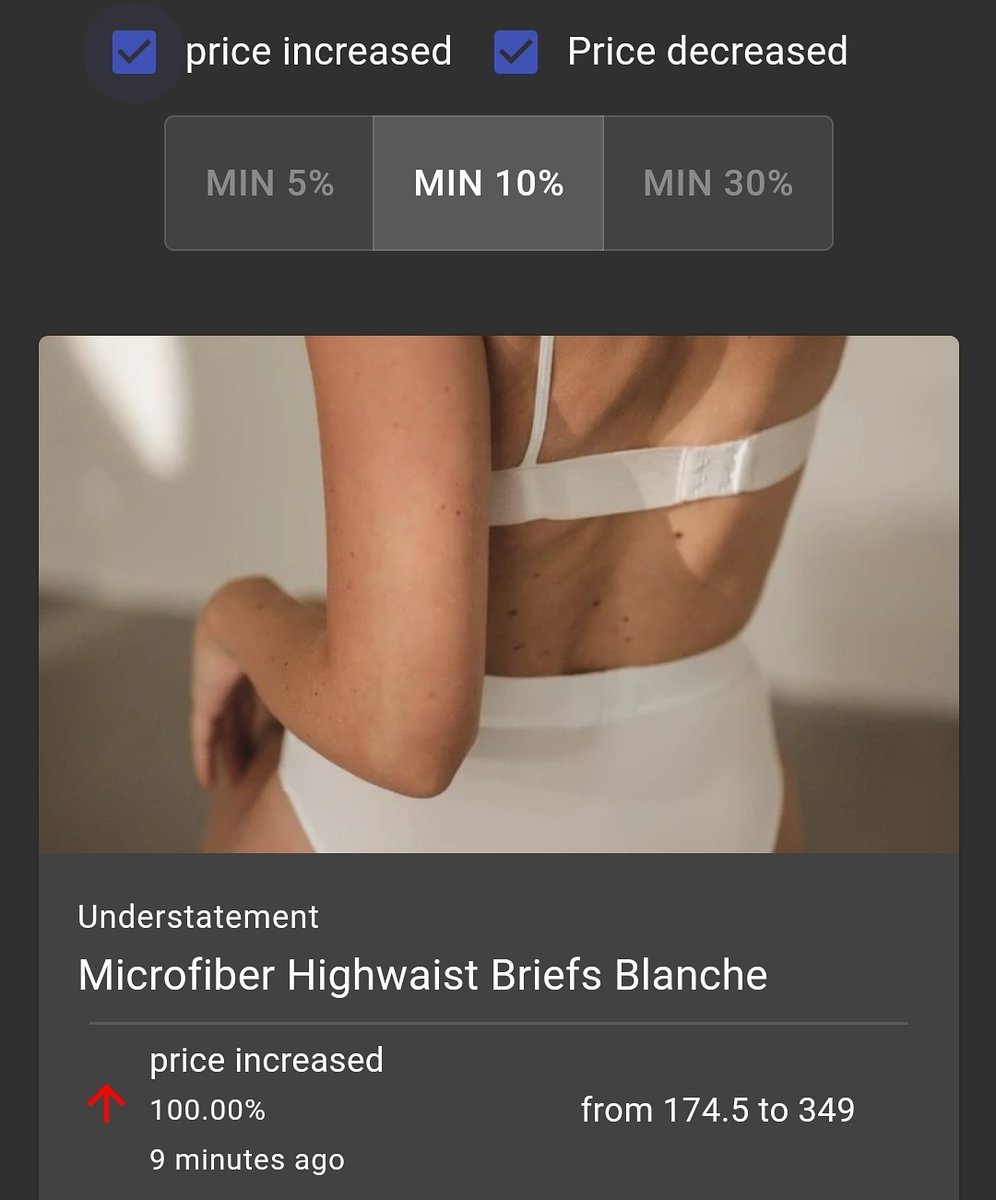 scaredpanties's tweet photo. My big reveal: Live lingerie discounts tracker. Stay tuned at https://t.co/0e0Ssp5wwe
#lingeriesale #shopaholic #fashionnews https://t.co/ezKQGipLnD