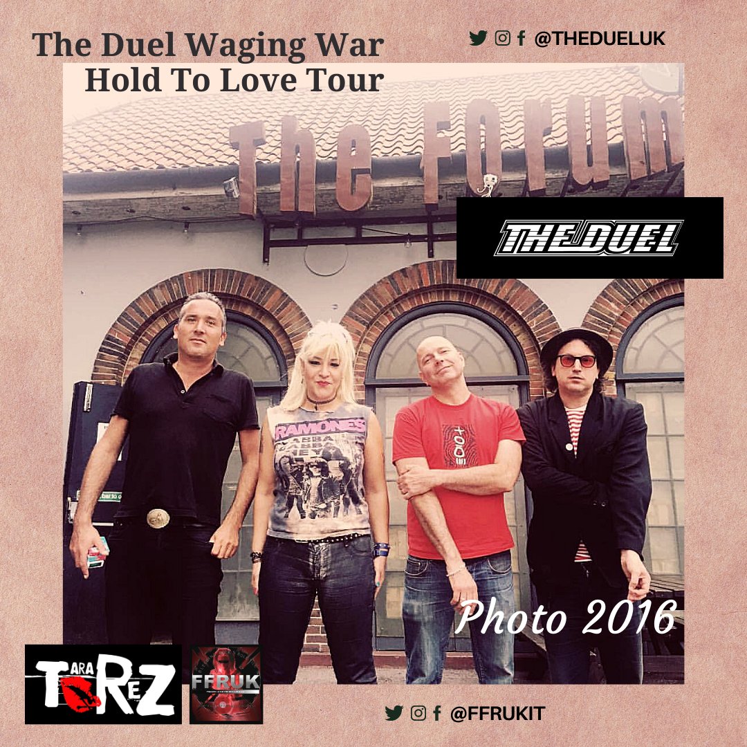 TheDuelpunk's tweet photo. The Duel #tbt 2016 Waging War Hold To Love tour, they made it to Tunbridge Wells!
#tararez #trz #theduel #legendband #punk #punkrock #alternativerock #punkgirl #ffrukit #thedueltour #diypunkrock #ffruk #ukpunkrock #newwave #londonpunks #thedueluk #ukoldband #londonlegendband https://t.co/1dUZifD3G7