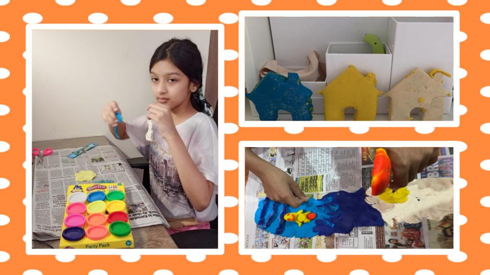SchoolAndal's tweet photo. The students of PYP 4 created models of #people and #places to understand push and pull factors of #migration using play dough.
Who said play dough could be used only to play!?

#agency #ladyandal #studentagency #chennai #learning #inquirymindset #ibpyp #inquirylearning https://t.co/VZHu1yRM25