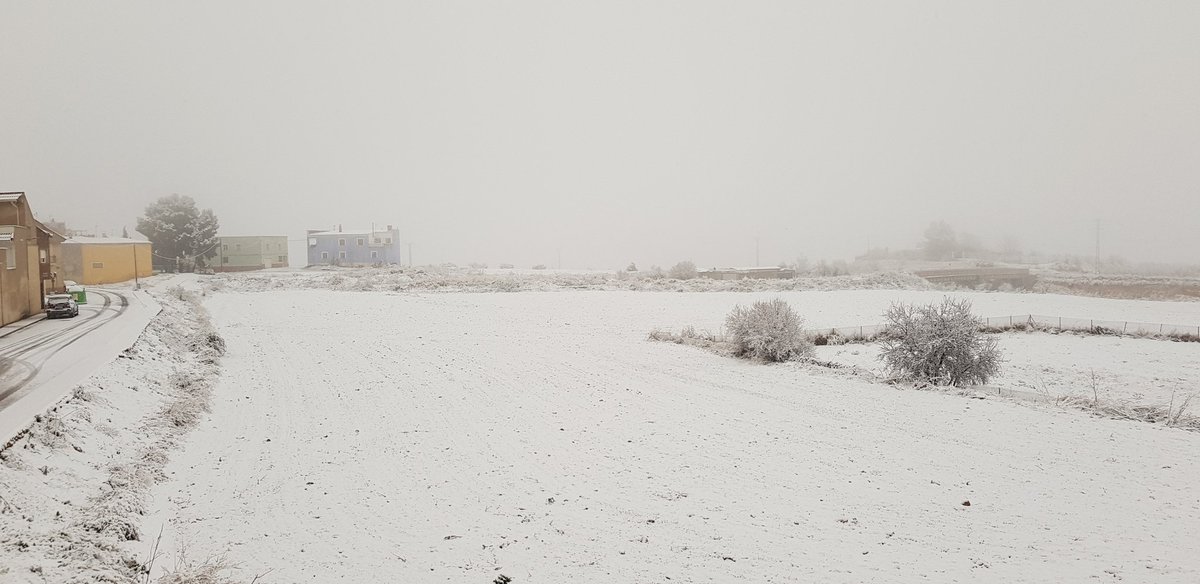 BaMig_'s tweet photo. #nevada en #Bullas #RegiondeMurcia hoy.
@TiempoBullas @tiempomurcia @ElTiempo_tve @aquilatierratve https://t.co/nHpSPtTXrR