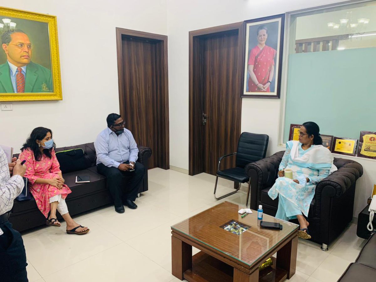 Had an insightful discussion with members of the <a href="/inBritish/">British Council in India</a> on education priorities in Maharashtra &amp; various ongoing projects.
Vernon Dsouza, Assistant Director (Programs), West India.
Urvi Shah, Head, Schools (English and Skills), West India, were present in the meeting.