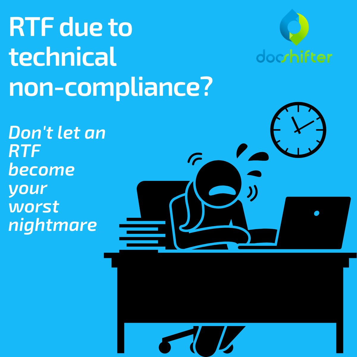 DocShifter's tweet photo. 25% of the new drug authorization submitted to the EMA were rejected.

An RTF is a nightmare. Many technical compliance elements that lead to RTF, can be avoided. How? 

https://t.co/QgOfvs34PI

#regulatoryaffairs #lifesciences #pharmaceuticals https://t.co/w5nHvKVKDZ