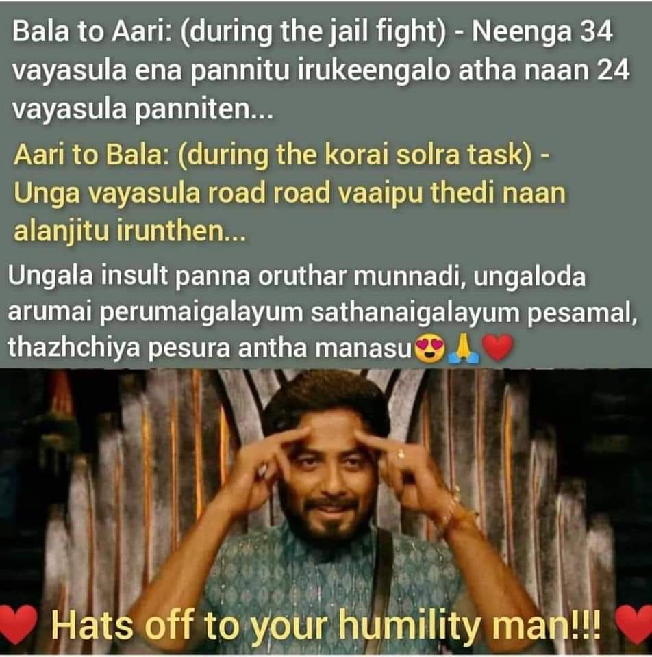GeethaRajkumaar's tweet photo. #WeStandWithAari
#RealHeroAari
#AariArjunan
#AariBro
The tree laden with fruits will always bend low...
Humility and Endurance are Aari’s best Virtue❤️❤️
Hats off to you aari.. https://t.co/qeje9XWn1b