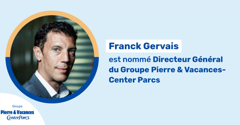 C'est avec fierté et enthousiasme que je prends la Direction Générale de <a href="/GroupePVCP/">GroupePVCP</a>. Ma motivation est à la hauteur de nos challenges : je suis impatient d'écrire avec les collaborateurs, clients et marques du Groupe une nouvelle page pour le tourisme #responsable et durable.