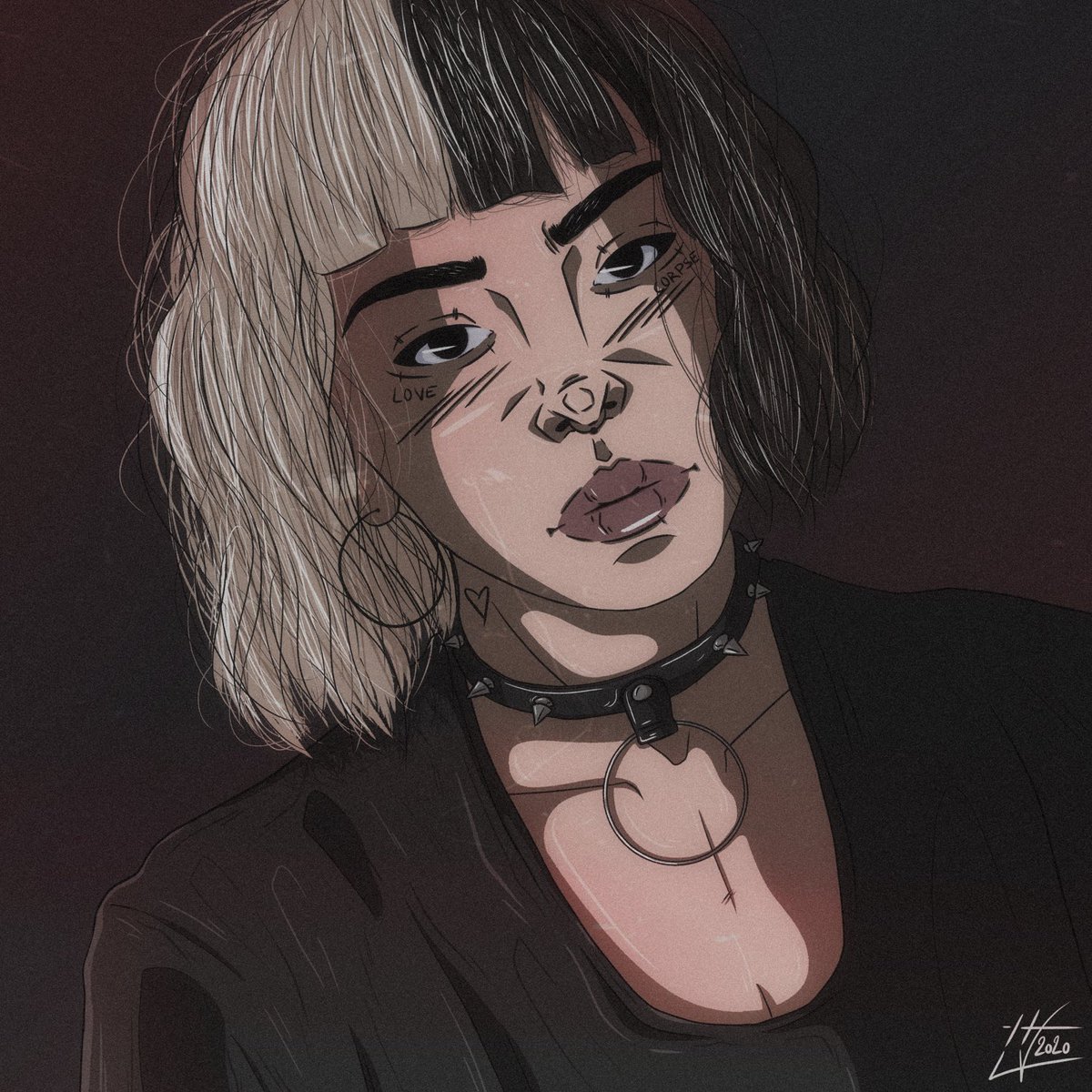 Gr333n_'s tweet photo. @flydxndelion Hey !! Je fais principalement des illustrations de portrait dans un style semi réaliste 🔥 https://t.co/Zefgh84wrm