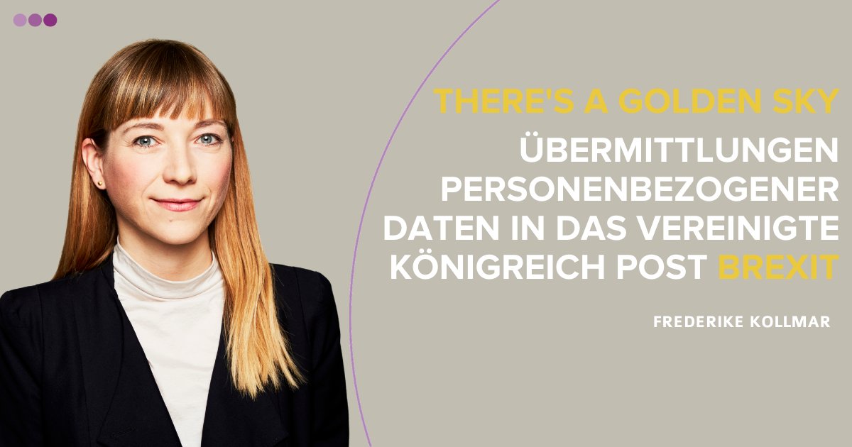 Unternehmen, die Daten nach Großbritannien übermitteln, mussten bis zuletzt bangen, was sie 2021 erwarten würde. Nach dem Brexit-Deal können sie vorerst aufatmen, zunächst ändert sich nichts. <a href="/KollmarFre/">Frederike Kollmar</a> erklärt, wie es weiter geht und was zu beachten ist.
bit.ly/39cyWr1