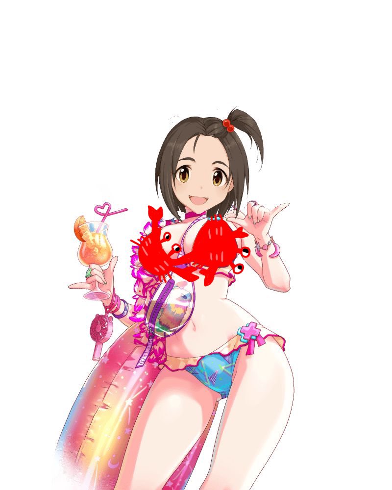 カニ柄ビキニ柳瀬美由紀!!!!??? 