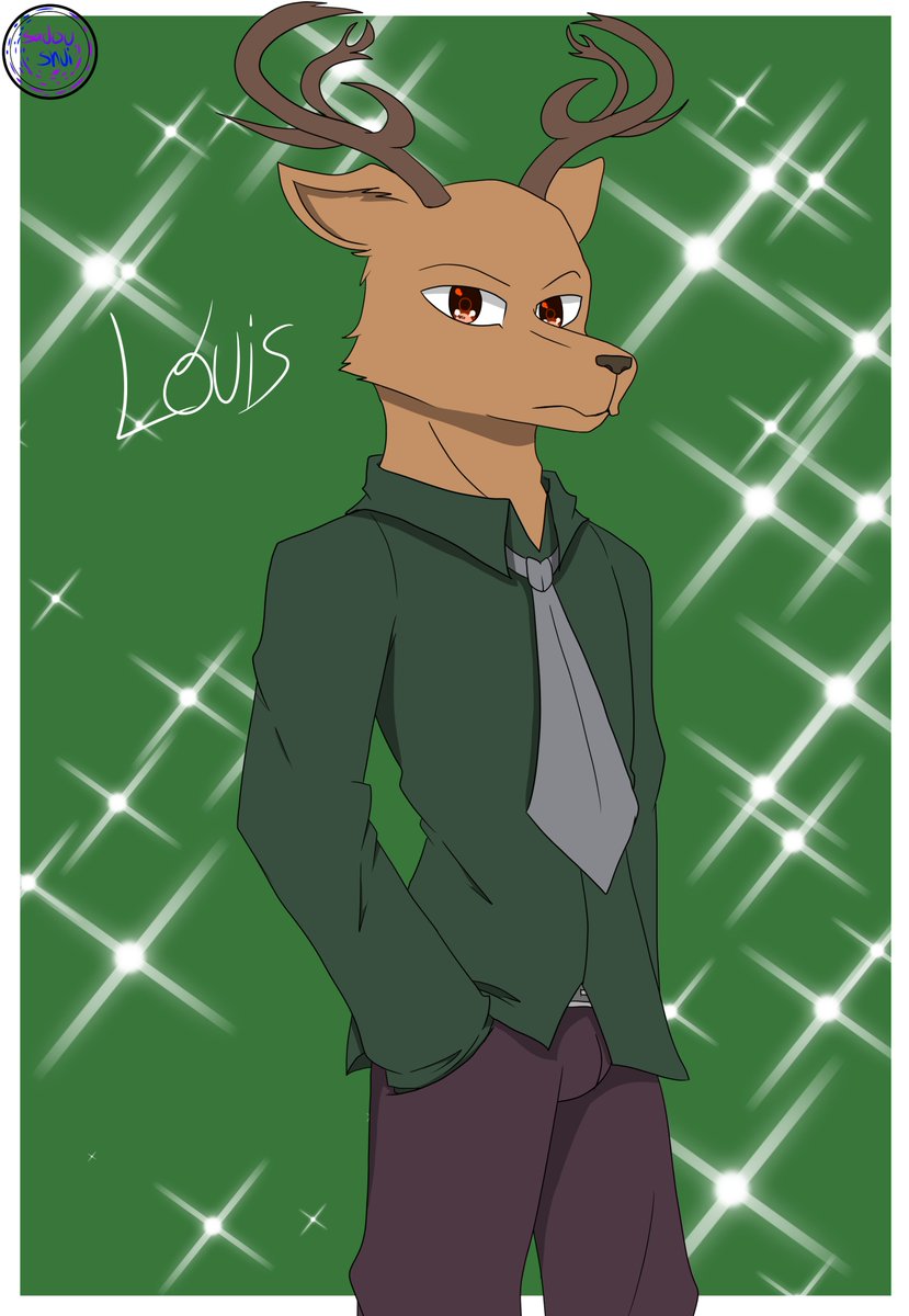 ShuichiExia's tweet photo. "Hello, new student, My name's Louis. I'll be glad to show you around if you like." "Well... Love isn't always perfect but we should give it a try"
Louis From beastars vn style. #BEASTARS #beastarsreturn #beastarsfanart #furry #furryart #Furryartist #artph #furryartwork https://t.co/zzSOruUsPz
