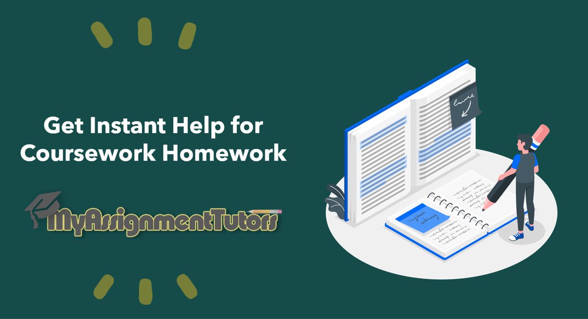 MyTutorsHelp's tweet photo. If you are not able to complete your coursework homework and want to get an expert's help for your coursework homework task. then contact My Assignment Tutors. and get the complete homework help. 

Get Help: 
https://t.co/y0OW5oqA5k

#CourseworkHomeworkHelp  #CourseworkExpert https://t.co/Va4MC3EXCA