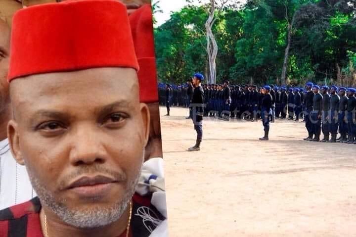 jim3love's tweet photo. The people of #Biafra have right to #Self-Defense. #ESN (Eastern Security Network ) is in order and have come to stay. Those that kill #innocent and #unarmed #Biafrans have nowhere to run to.
#Biafra is here to stay. https://t.co/0E014vuFGW