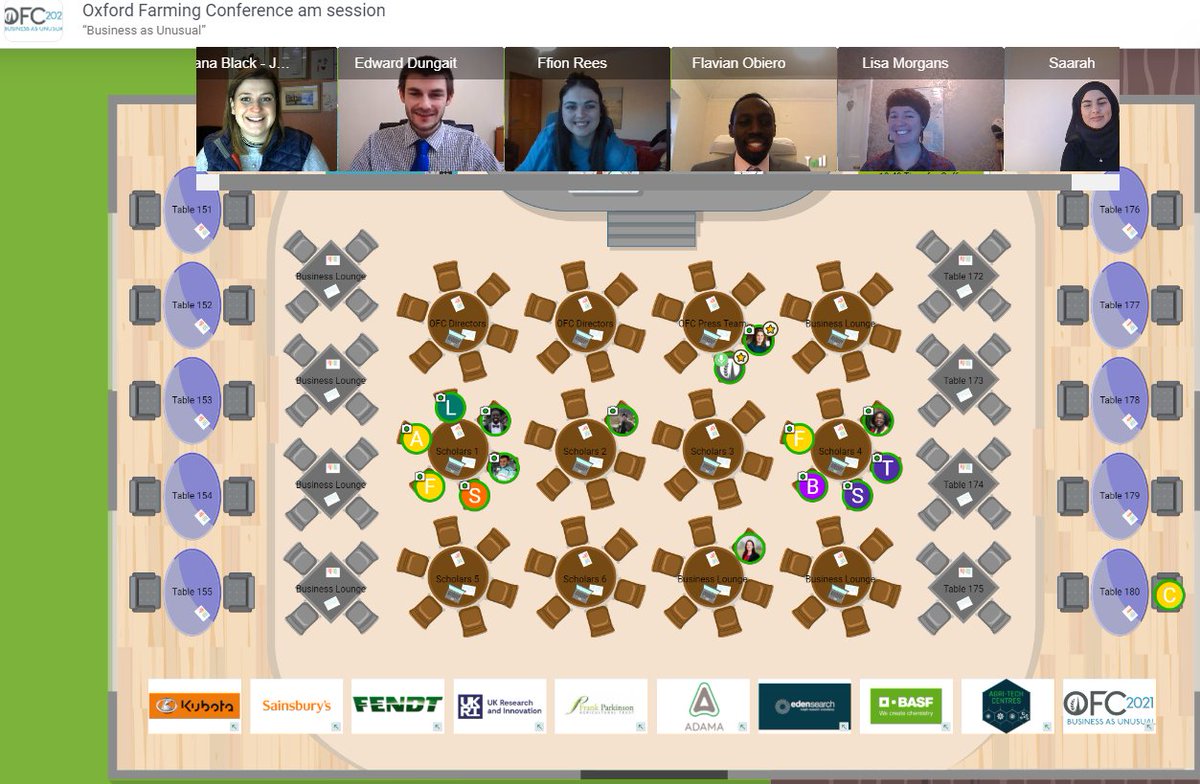 Doors have opened and #OFC21 is underway! This year's Scholars are fully embracing the networking opportunities on the platform before we kick off with the welcome from Chair <a href="/sals83/">Sally Williams</a> at 9:15am.