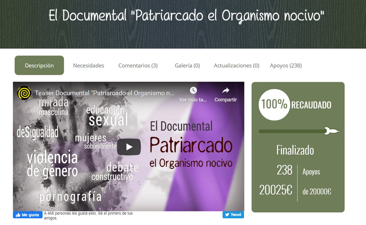 Felices estamos, porque lo hemos logrado!!🥂 
Si has sido uno de los pajes que nos ayudó a llegar a la meta, mil gracias. Lo que hacemos por los demás, conforma nuestro legado.🙏 
Espero sientas orgullo de formar parte!  
Nos encontraremos pronto, en las pantallas !!💜
hilo...👉
