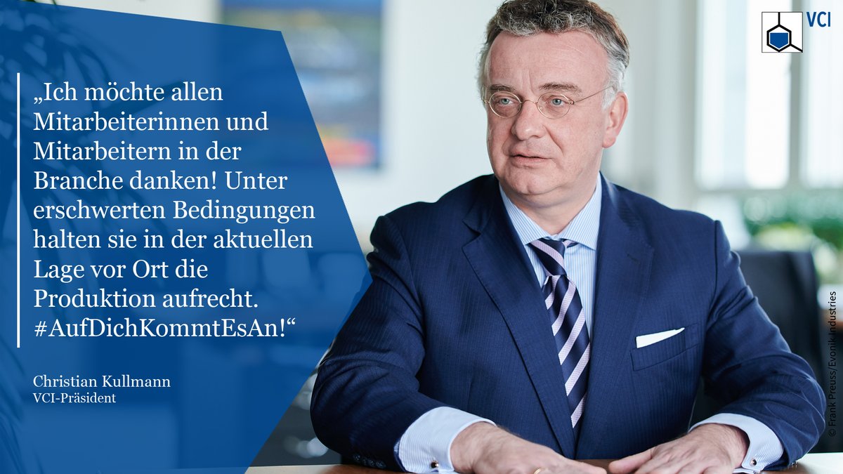 Danke an die Beschäftigten unserer Branche für ihren großartigen Einsatz in der #Coronakrise! Für sie alle gilt: #AufDichKommtEsAn!