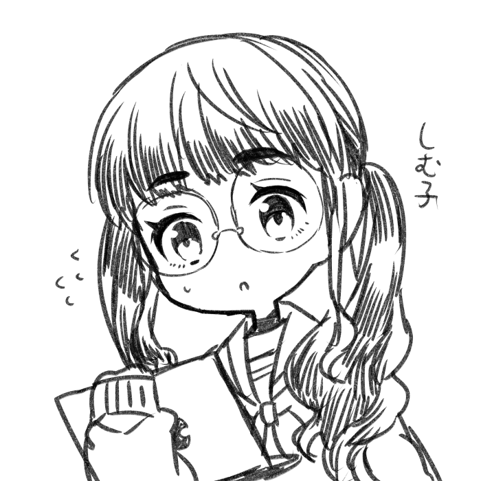 @sim_CF @panda_ookuma 因みにて前にいる女の子は私が描いたSIM子です。
ふと眉セーラーのロリっ子なのでぱんださんもよろしくお願いします😊 
