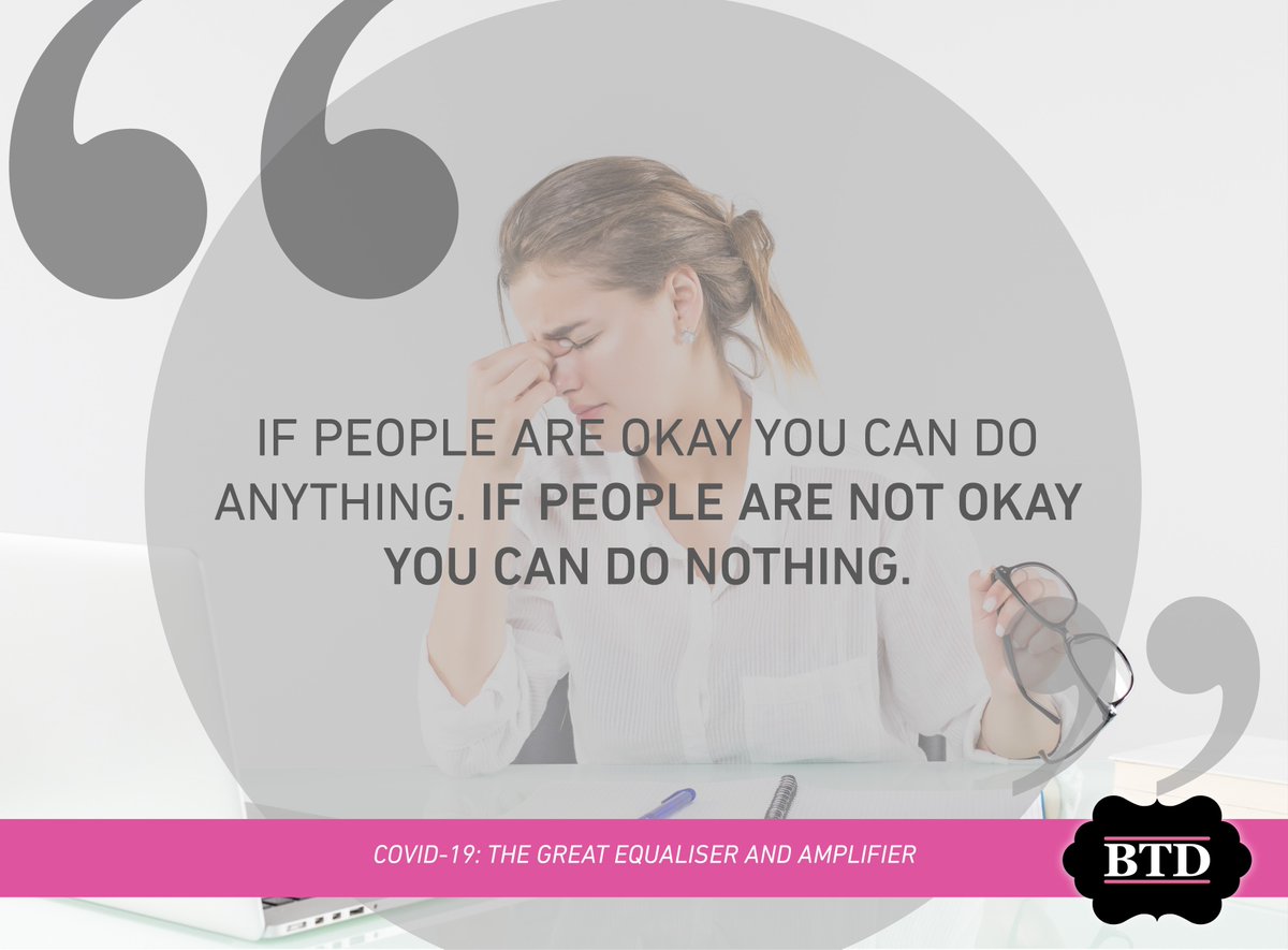 How has Covid changed the way we work? READ our OVERVIEW titled 'Covid-19 - The Great Equaliser and Amplifier. Click here to download: beyondthedress.co.za