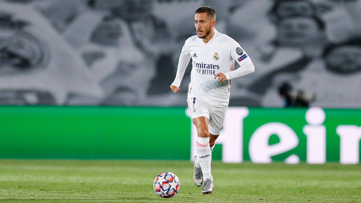 realmadrid's tweet photo. 🥳🎂🎁 ¡FELIZ CUMPLEAÑOS a @hazardeden10 quien hoy cumple 3⃣0⃣ años!
🎉 #HalaMadrid 🎉 https://t.co/TK7v2Gkt2G