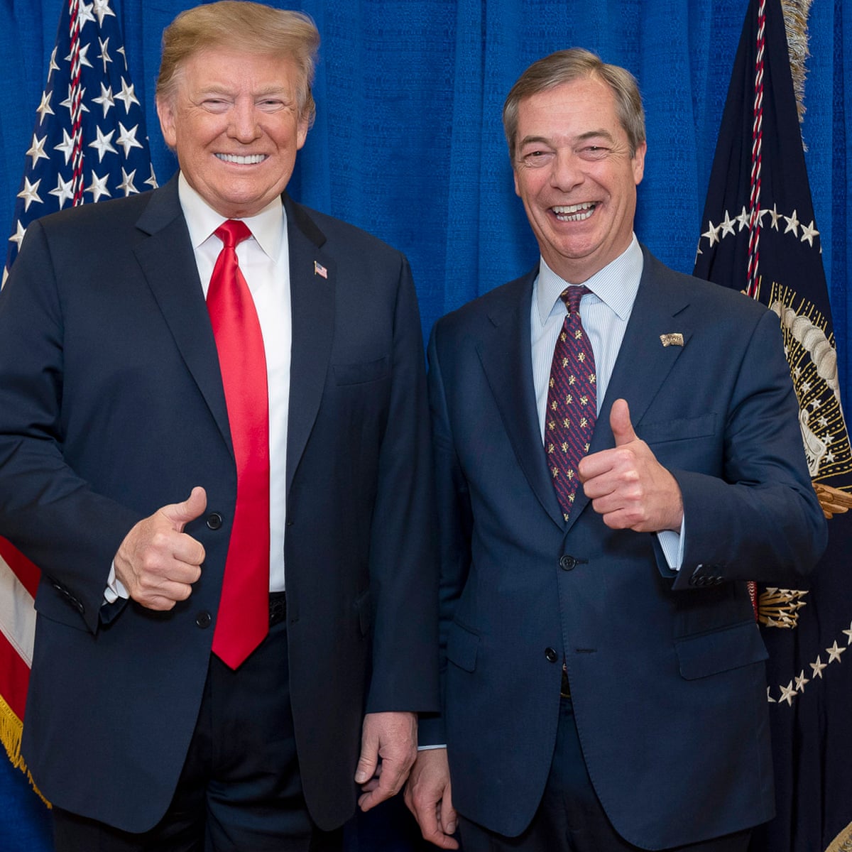 RichardBurgon's tweet photo. Jeremy Corbyn refused to go to a state banquet with Trump. Whereas the British right-wing couldn't get enough of him. https://t.co/FO0arPy2nc