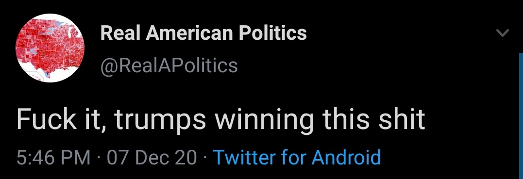 copiumpolitics's tweet photo. There's always an even dumber RAP prediction @PoliticsBackup https://t.co/LxedQ8F5Cn
