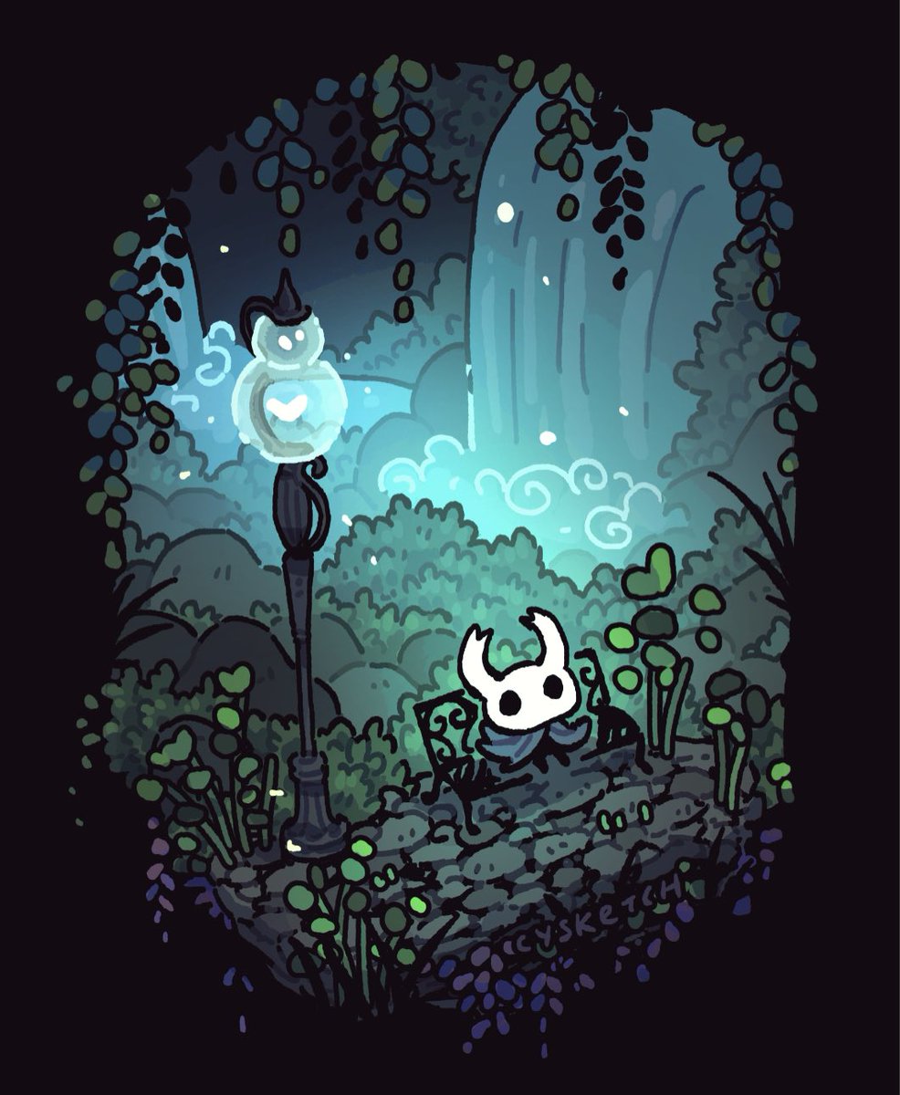 cysketch's tweet image. Baby sits
#HollowKnight
