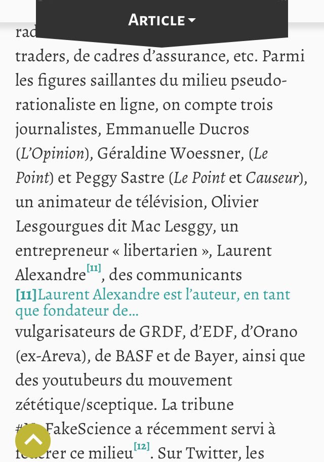 Parmi les figures saillantes : Emmanuelle Ducros (L’Opinion), Géraldine Woessner, (Le Point), Peggy Sastre (Le Point et Causeur), Olivier Lesgourgues (Mac Lesggy), Laurent Alexandre, des communicants de GRDF, EDF, Orano (ex-Areva), BASF et Bayer, des youtubeurs Ze/sceptique.